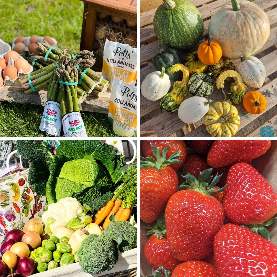 Plants and produce grown at Canalside