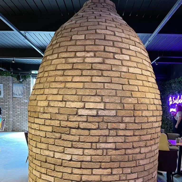 Brick bottle kiln inside the Sixtowns bar